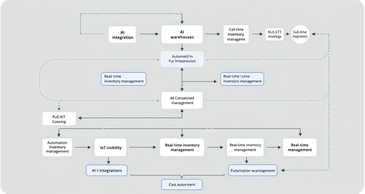 Flowchart: Automation process in warehousing