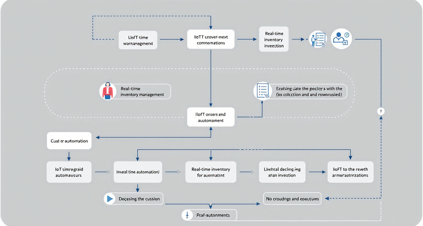 Flowchart: Real-time inventory management